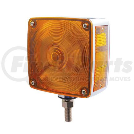 30256 by UNITED PACIFIC - Double Face Turn Signal Light - Square with Single Stud