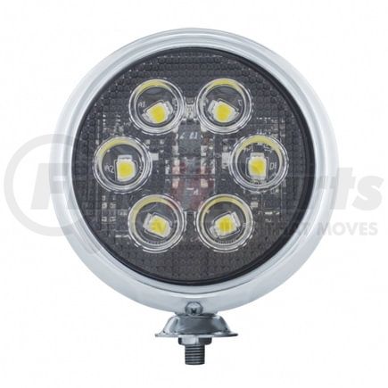 30640 by UNITED PACIFIC - Work Light - 6 High Power LED 5" Chrome