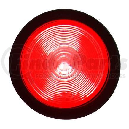 31109RK by UNITED PACIFIC - Brake/Tail/Turn Signal Light - 4" Stop, Turn and Tail Light Kit, Red Lens