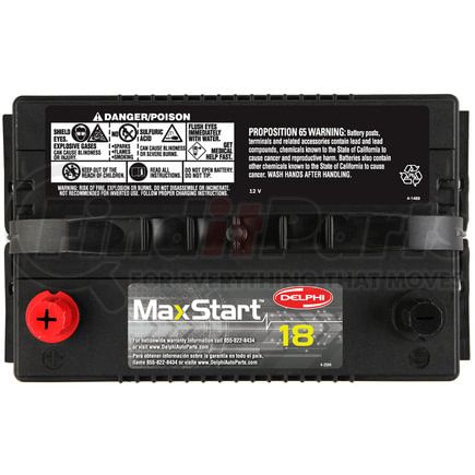 BU5024 by DELPHI - Vehicle Battery