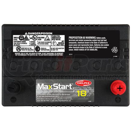 BU5034 by DELPHI - Vehicle Battery