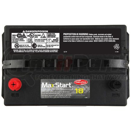 BU5065 by DELPHI - Vehicle Battery