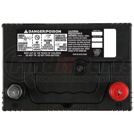 BU60151R by DELPHI - Vehicle Battery