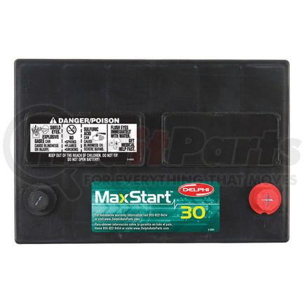 BU6036R by DELPHI - Vehicle Battery