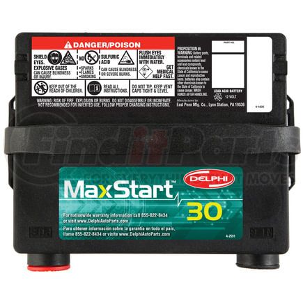 BU6070 by DELPHI - Vehicle Battery