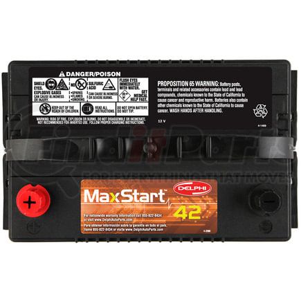 BU7024 by DELPHI - Vehicle Battery