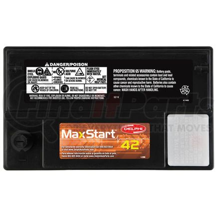 BU7041 by DELPHI - Vehicle Battery