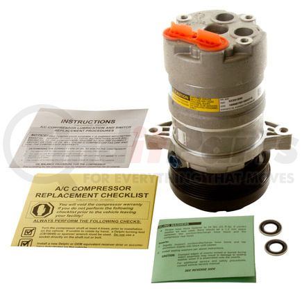 CS0087 by DELPHI - A/C Compressor