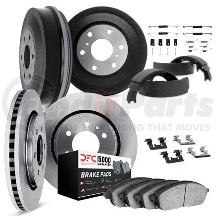 6514-47697 by DYNAMIC FRICTION COMPANY - DFC Brake Kit