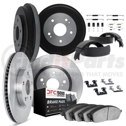 6514-47814 by DYNAMIC FRICTION COMPANY - DFC Brake Kit