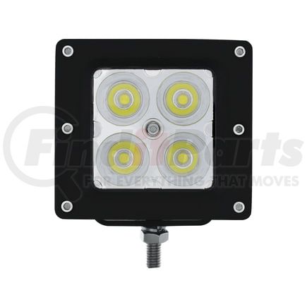 36534 by UNITED PACIFIC - Work Light - 4 High Power LED "X2", Spot Light