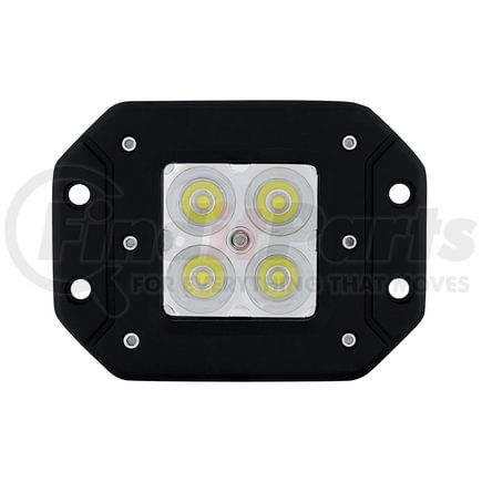 36536 by UNITED PACIFIC - Spotlight - Vehicle Mounted, 4 High Power LED, Flange Mount "X2"