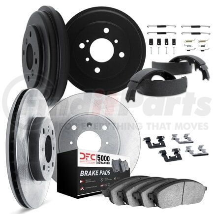 6514-72059 by DYNAMIC FRICTION COMPANY - DFC Brake Kit