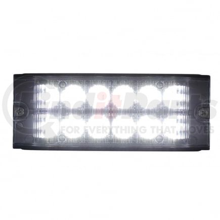 36694 by UNITED PACIFIC - Multi-Purpose Warning Light - 12 High Power LED Warning Light White