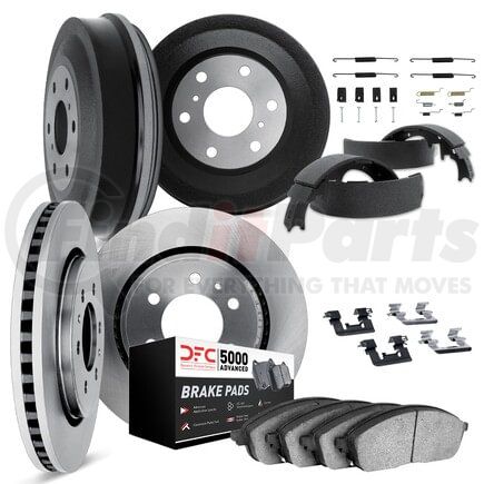 6514-76209 by DYNAMIC FRICTION COMPANY - DFC Brake Kit