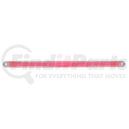 36864B by UNITED PACIFIC - Brake / Tail / Turn Signal Light - Bulk, Dual Function 12" GloLight Bar, 24 LED, Red LED/Clear Lens