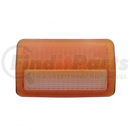 37068 by UNITED PACIFIC - Door Light Lens - RH, Amber, for 2006+ Peterbilt