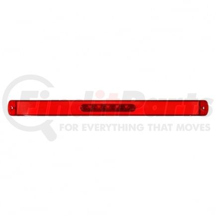 37080 by UNITED PACIFIC - Brake/Tail/Turn Signal Light - LED Stop/Turn/Tail "Glo" Light Bar Red