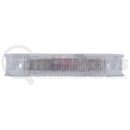 38156 by UNITED PACIFIC - Clearance/Marker Light, Amber LED/Clear Lens, Rectangle Design, 7 LED