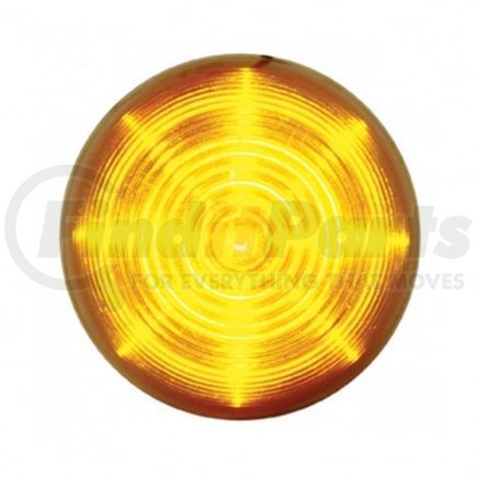 38178 by UNITED PACIFIC - Clearance/Marker Light, Amber LED/Amber Lens, Beehive Design, 2.5", 13 LED