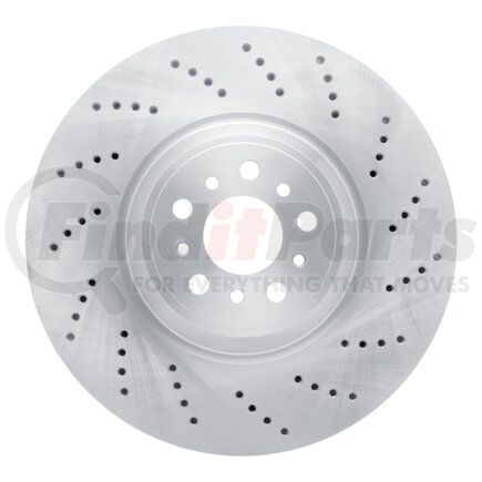 620-31193D by DYNAMIC FRICTION COMPANY - Brake Rotor - Drilled