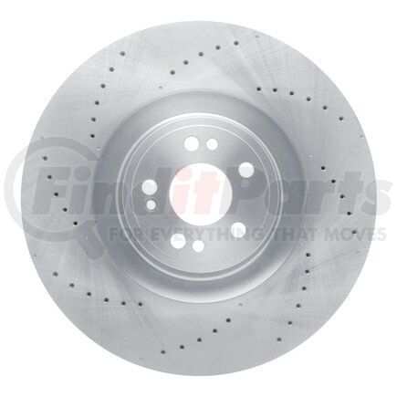 620-63193 by DYNAMIC FRICTION COMPANY - Brake Rotor - Drilled