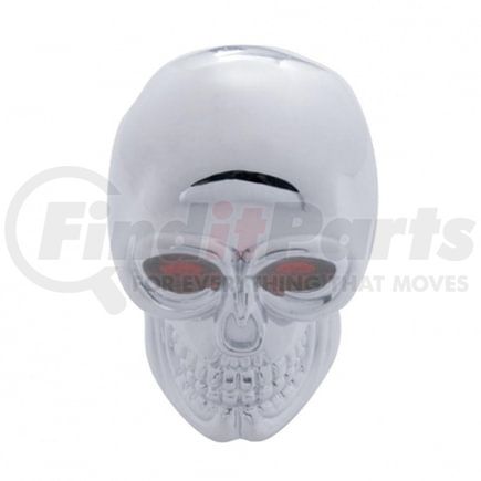 70026 by UNITED PACIFIC - Manual Transmission Shift Knob - Gearshift Knob, Skull, Chrome