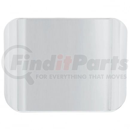 77007 by UNITED PACIFIC - Hitch Cover - Chrome, Plastic, for 2" x 2" Trailer Hitch Receivers