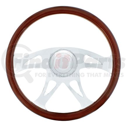 88145 by UNITED PACIFIC - Steering Wheel - 18", Boss, with Hub, for International