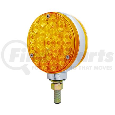 38713 by UNITED PACIFIC - Double Face Turn Signal Light - 42 LED, Amber LED/Amber Lens