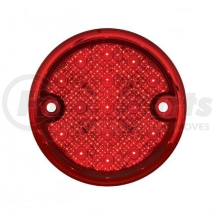 39387B by UNITED PACIFIC - Marker Light - Bulk, 3" Round, 15 LED, Reflector, for Double Face Housing, Red LED/Lens