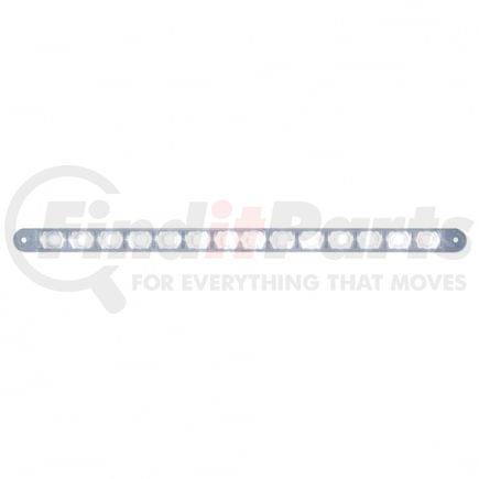 39485B by UNITED PACIFIC - Auxiliary Light - Auxiliary Strip Light, 14 LED 12", White LED/Clear Lens