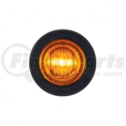 39767 by UNITED PACIFIC - 3-LED Single Function 3/4" Mini Clearance/Marker Light, Amber LED, Amber Lens