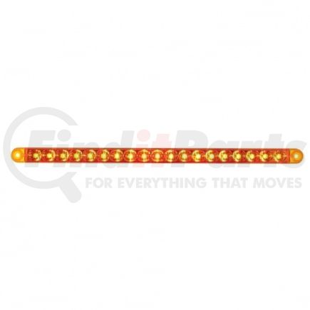 39773 by UNITED PACIFIC - Turn Signal Light - 12" Turn Signal Reflector Light Bar- Amber LED/Lens