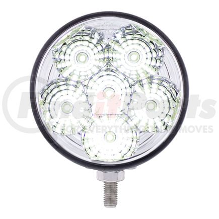 39979 by UNITED PACIFIC - Spot/Utility Light - 6 High Power 1 Watt LED 4" Round