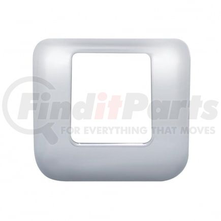 41974 by UNITED PACIFIC - Trailer Brake Handle Base Cover - Chrome, Plastic, for Freightliner