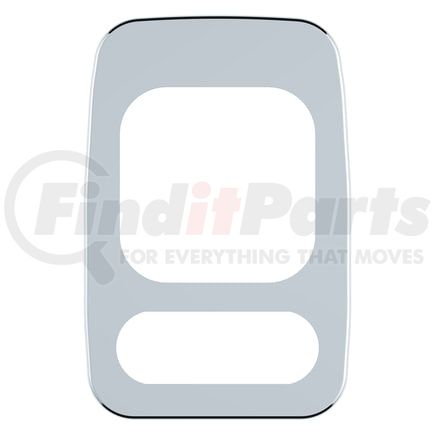 41114 by UNITED PACIFIC - Mirror Switch Trim - Chrome, Plastic, for Freightliner Century/Coronado/Columbia