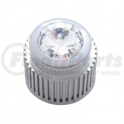 41153 by UNITED PACIFIC - A/C Control Knob - A/C Control Dial Knob, with Clear Diamond