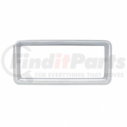 41445 by UNITED PACIFIC - Dash Instrument Bezel - Center, Chrome, for 2006+ Kenworth W900/T800 & 2008-2017 T660