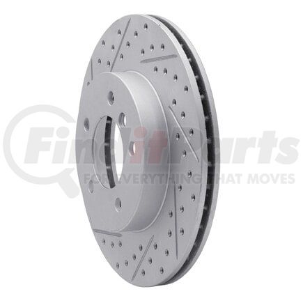 830-31046L by DYNAMIC FRICTION COMPANY - Geoperformance Rotor - Drilled and Slotted