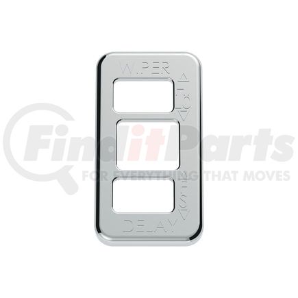 41948 by UNITED PACIFIC - Dash Switch Cover - Wiper Switch Trim, for Freightliner