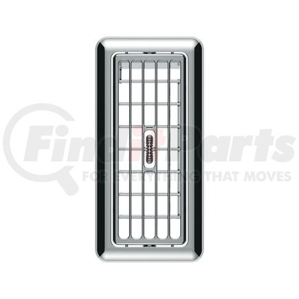 41950 by UNITED PACIFIC - A/C Vent - Sleeper Cab, Chrome, Plastic, for Freightliner