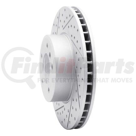 830-31062L by DYNAMIC FRICTION COMPANY - Geoperformance Rotor - Drilled and Slotted