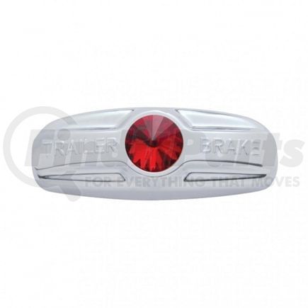 41996 by UNITED PACIFIC - Trailer Air Brake Hand Brake Cover - With Red Diamond, for Freightliner