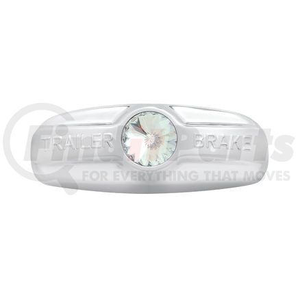 41993 by UNITED PACIFIC - Trailer Air Brake Hand Brake Cover - With Clear Diamond, for Freightliner