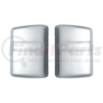 42009 by UNITED PACIFIC - Door Mirror Mount Cover - Mirror Arm Housing Cover Set, Chrome, for International