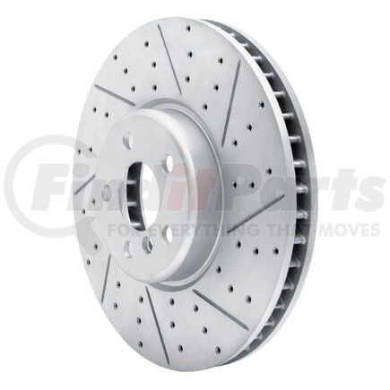 830-31134D by DYNAMIC FRICTION COMPANY - Geoperformance Rotor - Drilled and Slotted