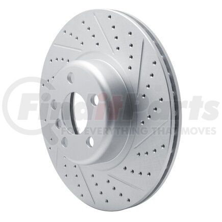 830-31171R by DYNAMIC FRICTION COMPANY - Geoperformance Rotor - Drilled and Slotted