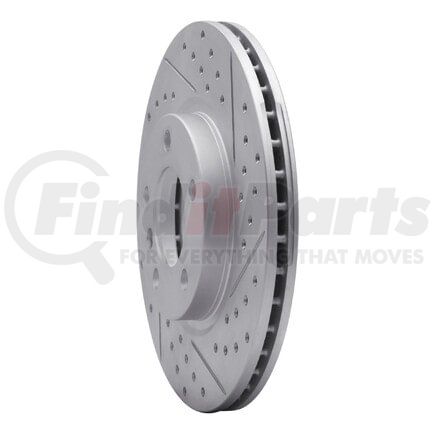 830-32011R by DYNAMIC FRICTION COMPANY - Geoperformance Rotor - Drilled and Slotted