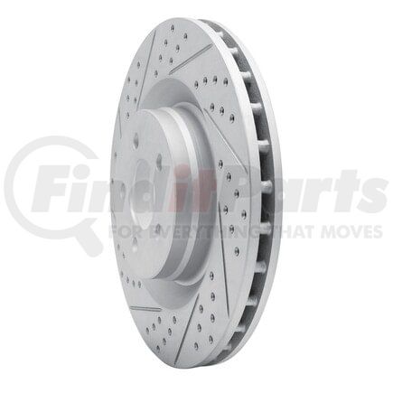 830-39019L by DYNAMIC FRICTION COMPANY - Geoperformance Rotor - Drilled and Slotted